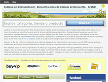 Tablet Screenshot of codigos-de-descuento.net